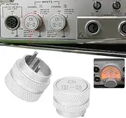 Nagra IV S Replacement Input Knob - CNC Aluminum Alloy Volume Control Knob for Reel to Reel Tape Recorders (1PC) (2PCS)