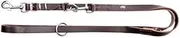 Dingo Genuine Brown Leather Leash with a Swappable Snap-Hook, Classic Sewn Lead for All Breeds 10308