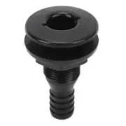 Boat Water Drain Scupper ABS 3/4in Through Hull Connector Hose Coupling8083
