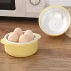 4 Grids Egg Boiler Quick Egg Cooker Microwave Boiled Egg Maker Breakfast