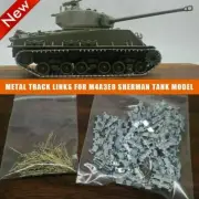 1/35 M4A3E8 Sherman Tank Metal Track Links w/Metal Pins Tamiya/RyeField USA
