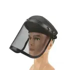 Garden Grass Trimmer Safety Helmet Hat With Full Face Mesh For Brush C.pi