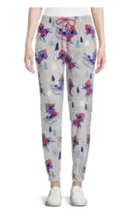 Disney Lilo & Stitch Women's Sizes 3X Plush Sleep Jogger Pants w Pockets