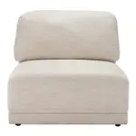 [James Lane] Amelia Armless Chair Module Isla Sea Pearl