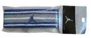 Vintage Nike Swoosh Blue Gray Sweatbands Training Unisex Headband One Size NEW