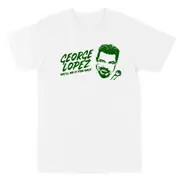 We'll Do It For Half Green Logo "White" T-shirt