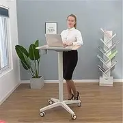 Lectern Podium Stand, Lectern Podium Stand,Podium Lifting Podium Mobile Training Standing Desk Laptop Square Table Steel Podium,