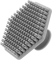 WOONEKY Silicone Face Washer Gentle Facial Cleansing Brush Body Scrubber Exfoliator for Women Safe Makeup Remover