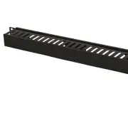 Compact 1U Cable Management Duct - Neat Organization for 19-Inch Server Racks