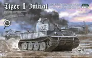Border Model TK-7205 1:72 Tiger I Initial Production Tank Plastic Model Kit