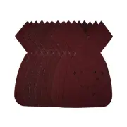 Draper Detail Sanding Sheets Hook and Loop 140mm Assorted Grit 10 Pack 44081