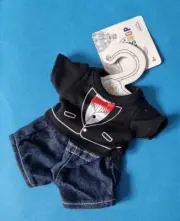 Build A Bear Suit Smart Tux Denim Trousers Smallfry Mini Outfit Clothes BNWT