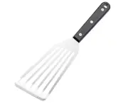 Wood Handle Fish Spatula, with Wood Handle