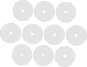 MOLUCKFU 10Pcs Sheets Silicone Dehydrator Sheets for Food Dryer Non Stick Round Mats for Efficient Drying of Fruits and Jerky Dehydrators