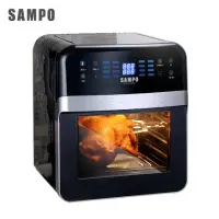 在飛比找momo購物網優惠-【SAMPO 聲寶】福利品-聲寶12L智能氣炸烤箱(KZ-L