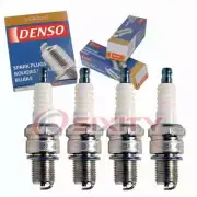 4 pc Denso Standard U-Groove Spark Plugs for 1971-1974 Renault R12 1.6L L4 xm (for: Renault)
