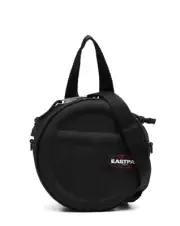 Farfetch Eastpak Logo-Patch Tote Bag Men's Messenger Bag Black Shoulder Strap