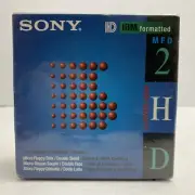 Sony 2HD IBM Formatted (1.44 MB) 3.5'' Diskettes - 10 Pack