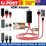 2M USB C Type-c to HDMI Digital TV Adapter Cable For iPhone 15 Pro Pro Max