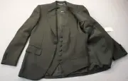 Brioni Made in Italy Men's Black Tuxedo Jacket + Vest NWT Sz 36 (46 EU) $5250