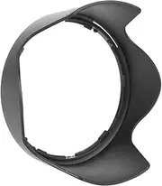 HB35 ABS Camera Mount Lens Hood Sturdy Wear Resistant Protection AF S VR 18-200mm Lightweight Portable Black