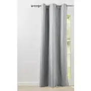 Monaco Eyelet Block Out Curtain - Grey