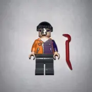 Lego DC Two-Face's Henchman Orange and Purple Sunglasses SH022 Minifigure
