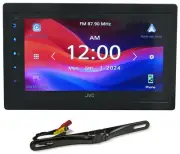 JVC KW-M590BT 6.8” Car Monitor Android/Carplay/USB Bluetooth Receiver+Backup Cam