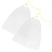 2pcs Honey Filter Net Mesh Food Strainer Bag Honey Apiary Straining Bag Fruit...