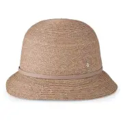 Other Brand Helen Kaminski Women's Bessa 6 Cloche Hat 50172 Nougat/Nut 139718624