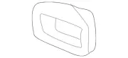 Genuine Volkswagen Handle Outside Gasket 3B0-837-209-A-9B9
