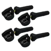 4Pcs Tire Pressure Monitor Sensor TPMS 433Mhz Fit For Ford PX MKII Ranger / Everest / Mondeo EV6T1A180D Black