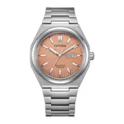 Citizen AW0130-85Z Eco-Drive Super Titanium Sapphire Orange Dial Men's Watch
