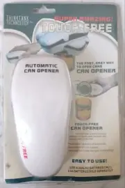 THINKTANK TECHNOLOGY- AUTOMATIC CAN OPENER, TOUCH FREE.
