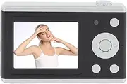 Generic Digital Camera, 64MP 1080P HD Dual Lens Travel Camera with LED Fill Light and Selfie Mirror, Compact Point Shoot Camera for Kids Teens Adult Beginner for Travel Photography (Black)