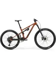 Merida One-Sixty 700 Dual Suspension Mountain Bike Silk Bronze Black/White