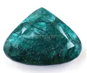 Natural 556.5 CT Certified Pear Shape Big Green Emerald Loose Gemstone 5MST
