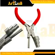 Jewelry Bail Making and Looping Wire Bending Pliers, 13,16,20mm, with PVC Handle