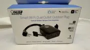 Feit Electric 15 Amp Outdoor Alexa Google Assistant Compatible Plug-In Smart Wi-