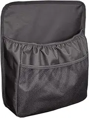 Car Seat Organizer - Waterproof Back Seat Storage Bag with Multiple Pockets and Tissue Holder | Large Capacity Travel Organizer for Tablets, Phones, Sunglasses, B