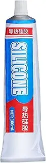 Thermal Glue | Heat Conductive Paste | 100 ML Silicone Paste for Chip Bonding Power Module Sensor Potting Microwave Device Appliance Parts
