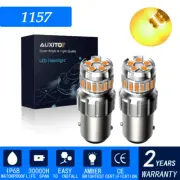 CANBUS 1157 BAY15D Amber Yellow LED Turn Signal Light Lamp Bulb 12V Error Free