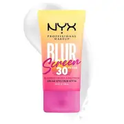 NYX PROFESSIONAL MAKEUP Blurscreen SPF 30 Primer, 3-in-1 Blurring Makeup Primer