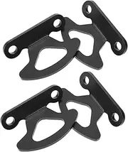 Alipis 4pcs Tie Down Hooks for Truck Bed Durable Cargo Anchor Brackets Compatible with Sturdy Construction for Secure Storage and Easy Installation