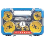 Sutton Tools 6 Piece Multi-Purpose Downlight Holesaw Set