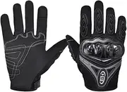 Generic Motorcycle Gloves Touchscreen Multifunctional Sturdy Breathable Hand Gear Bicycle Bike Gloves for Driving Bicycling Hiking