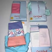 Cat & jack hanes 12 pairs Cotton Hipsters Briefs Panties Underwear Sz 8