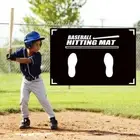 Thicker Baseball Hitting Mat Anti-slip T-Ball Practice Mat Outdoor