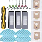 For ECOVACS DEEBOT OZMO T8 AIVI T8 MAX Brush Filter Dust Bags Replacement AU