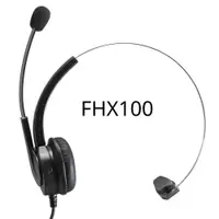 在飛比找蝦皮購物優惠-辦公室電話耳機【上晉電信】 FHX100 電話客服耳麥 頭戴